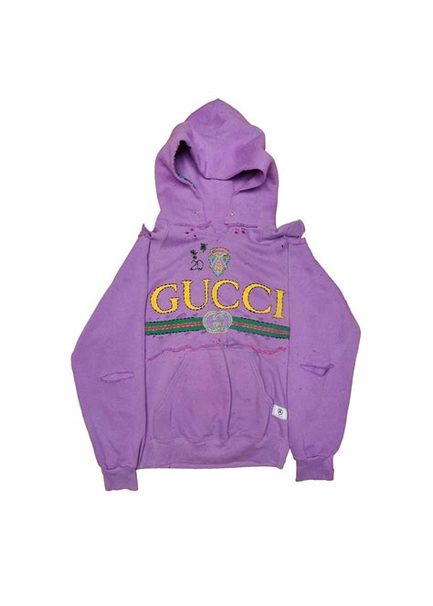 gucci hoodie purple|Gucci hoodie images.